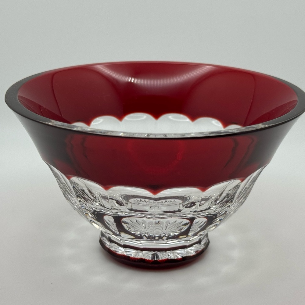 Waterford Crystal "Simply Red" 5" Round Bowl - Picture 6 of 7